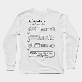 Line Art Series Original Trilogy Long Sleeve T-Shirt